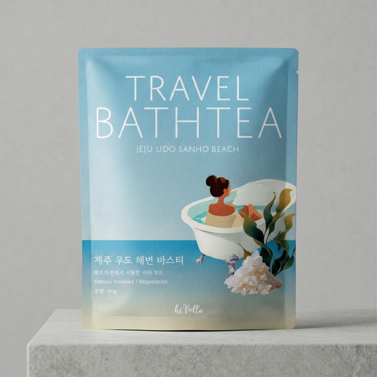 Jeju Udo Bath Tea Set (3 Individually Sealed Pouches)
