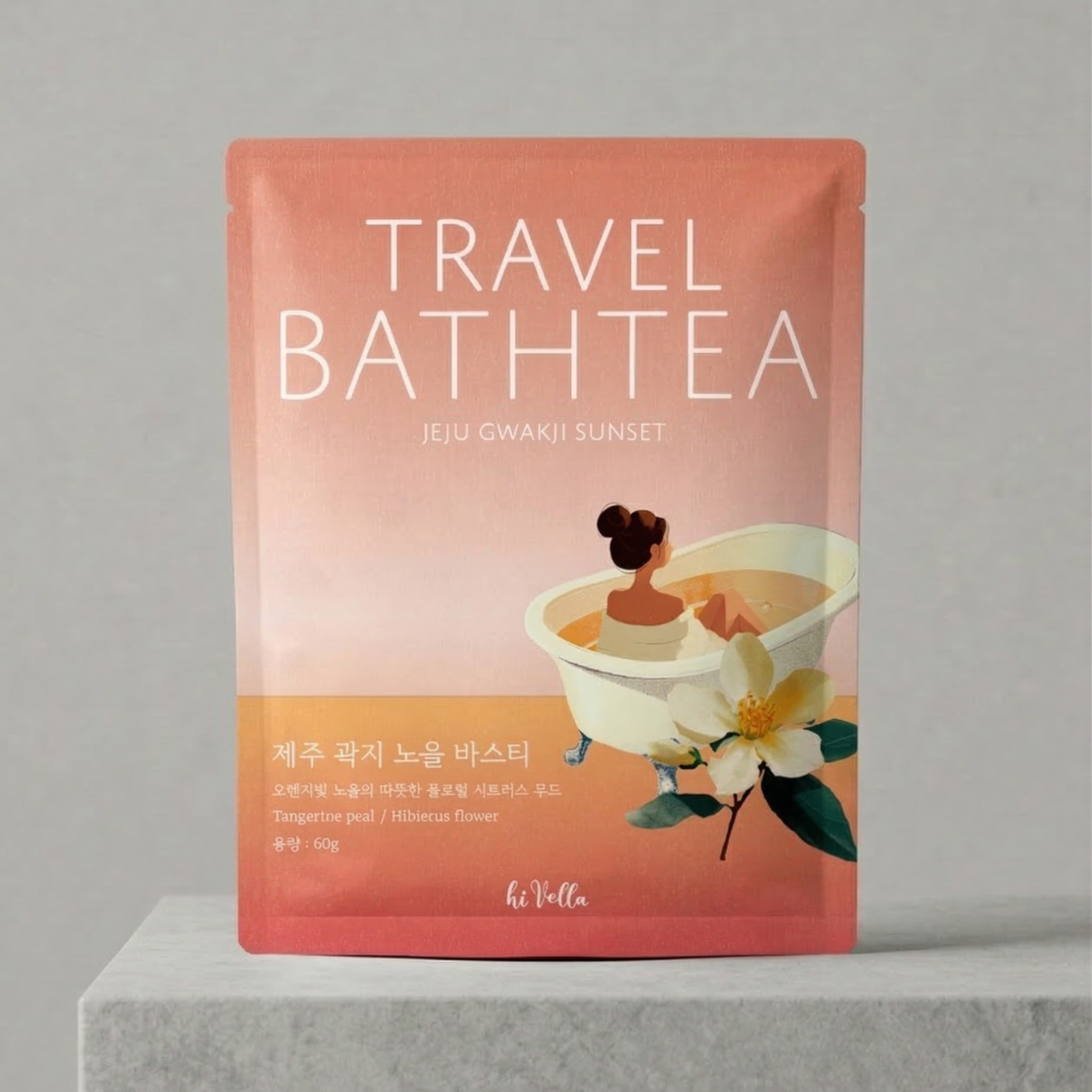 Jeju Gwakji Bath Tea Set (3 Individually Sealed Pouches)