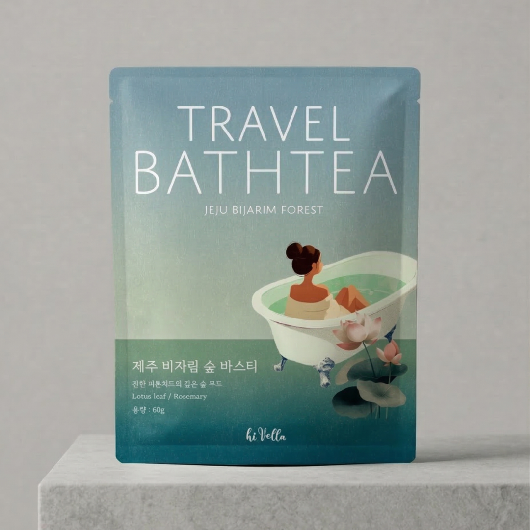 Jeju Bijarim Bath Tea Set (3 Individually Sealed Pouches)