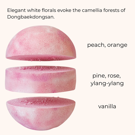 Jeju Dongbaekdongsan Bath Bomb